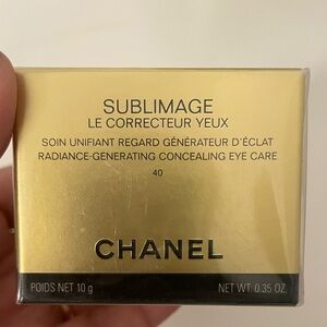 Brand New Chanel Eye Corrector. An Amazing concealer with skin care benefits.